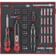 Torque Screwdriver, Impact Driver and Bit Set (EVA)